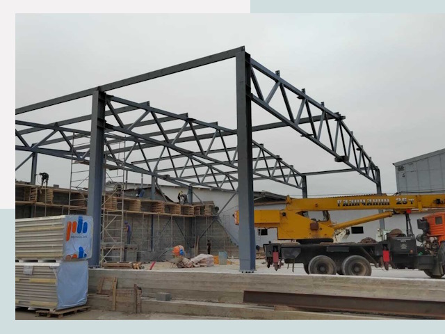 Строительство цехов в Сергиеве Посаде