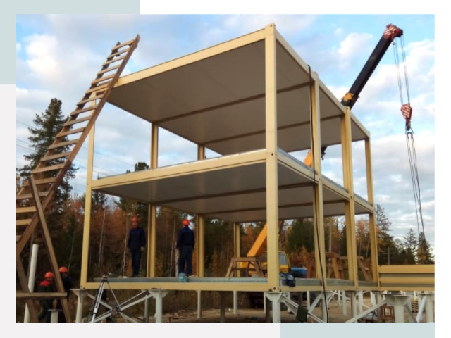 Строительство модульных здания Сергиев Посад