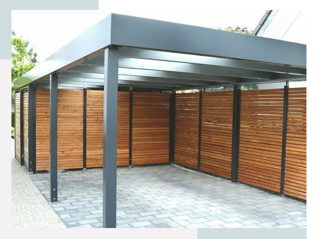 Навесы для парковки в Сергиеве Посаде