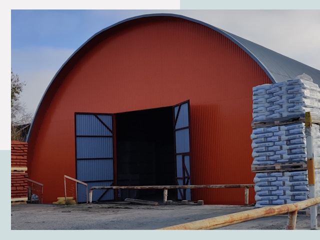 Полукруглые ангары по цене от 614 руб. в Сергиев Посад