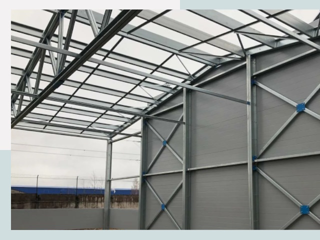 Каркасные ангары от СтальСтрой-Сгп по цене от 614 руб.