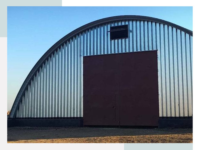 Бескаркасные ангары в Сергиеве Посаде