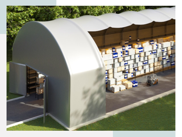 Тентовые ангары в Сергиеве Посаде