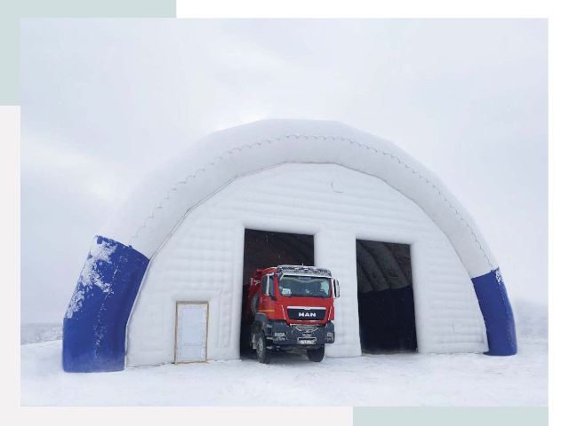 Мобильные ангары в Сергиеве Посаде
