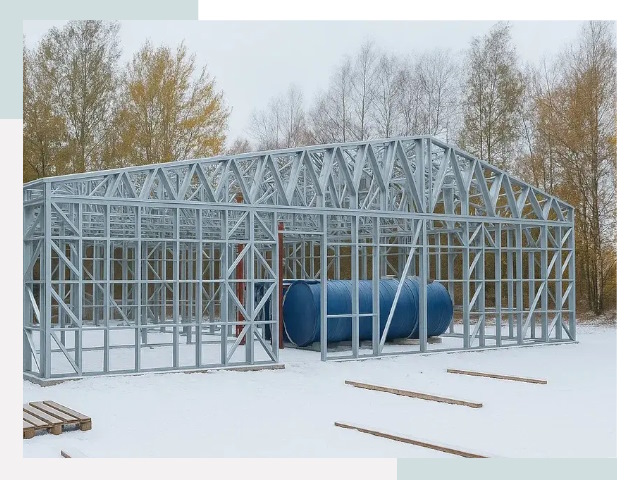 Металлические ангары в Сергиеве Посаде