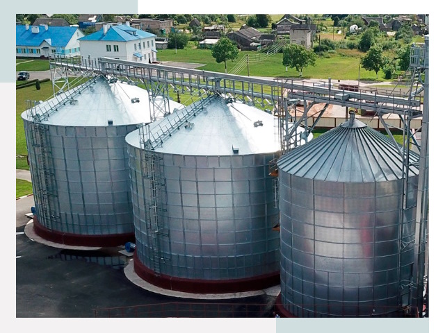 Металлические силосы в Сергиеве Посаде