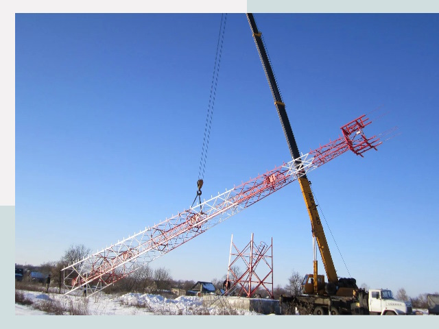 Строительство башен связи в Сергиеве Посаде от 614 руб.