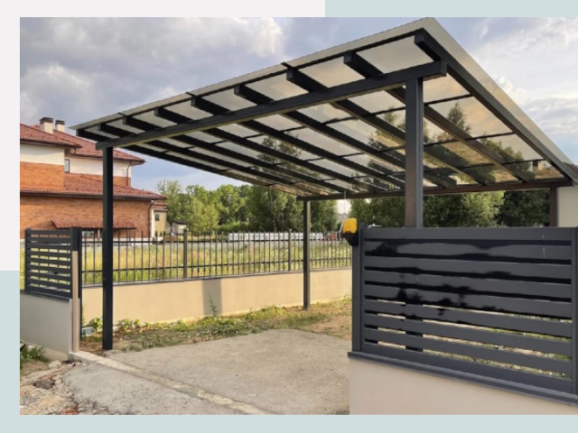 Металлические навесы в Сергиев Посад от 614 руб. за м²