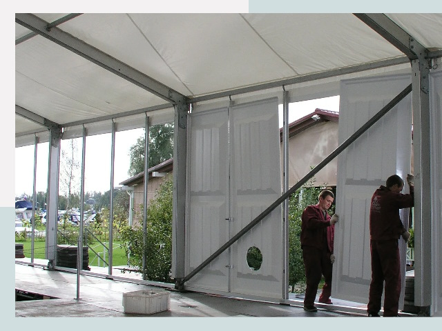 Быстро сборные шатры в Сергиев Посад от 614 руб. за м²