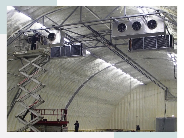 Оснащение ангаров в Сергиеве Посаде