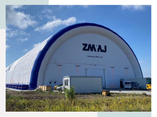 Брендирование ангаров в Сергиеве Посаде