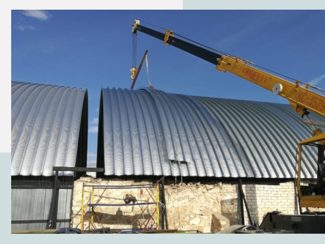 Реконструкция ангаров в Сергиеве Посаде от 614 руб.